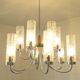 Hanging Lamp Vintage Pendant Light Large Light Fixture Glass Chandelier