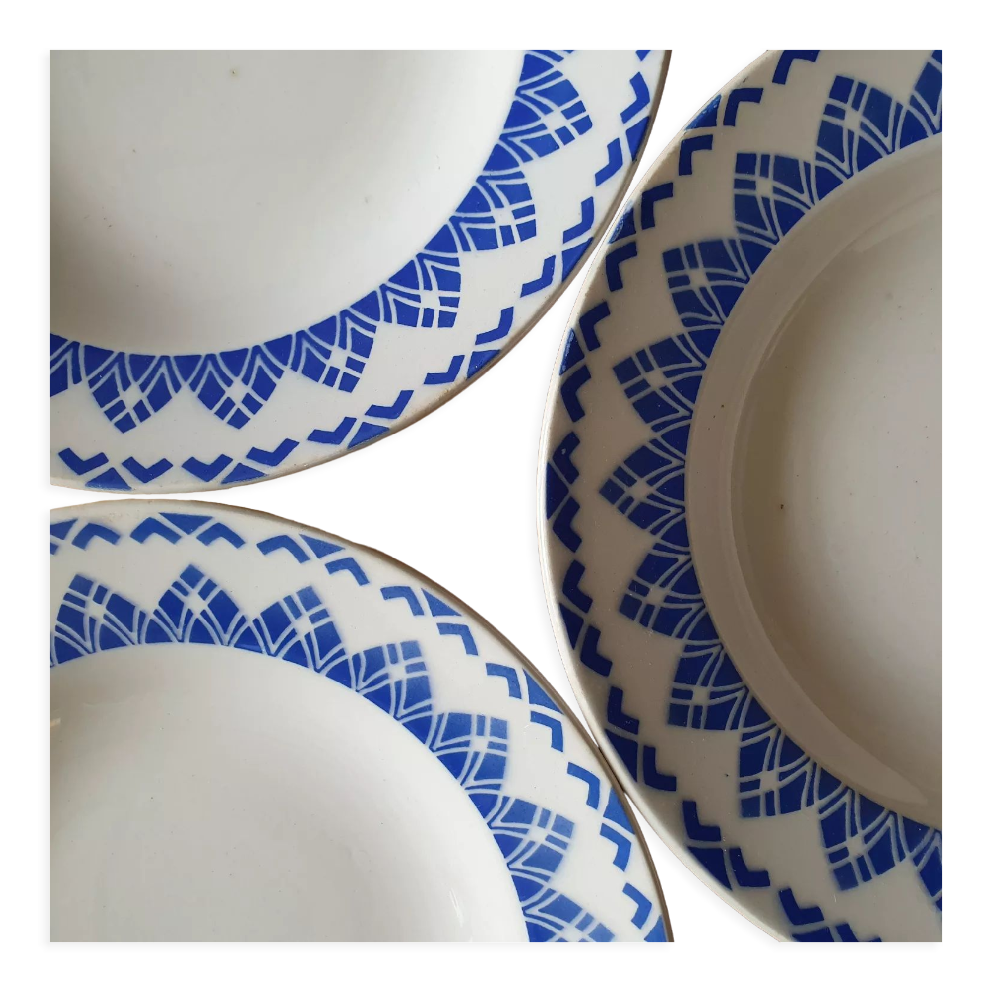 Plates Dakar Digoin Sarreguemines