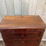 Semainier époque Louis Philippe en acajou et placage d’acajou