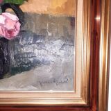 Oil on canvas by M.Mevel Roussel