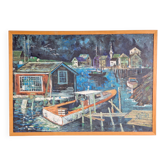 Harbor View, 1969, Acrylic on Canvas