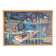 Vue du port, 1969, Acrylique sur toile