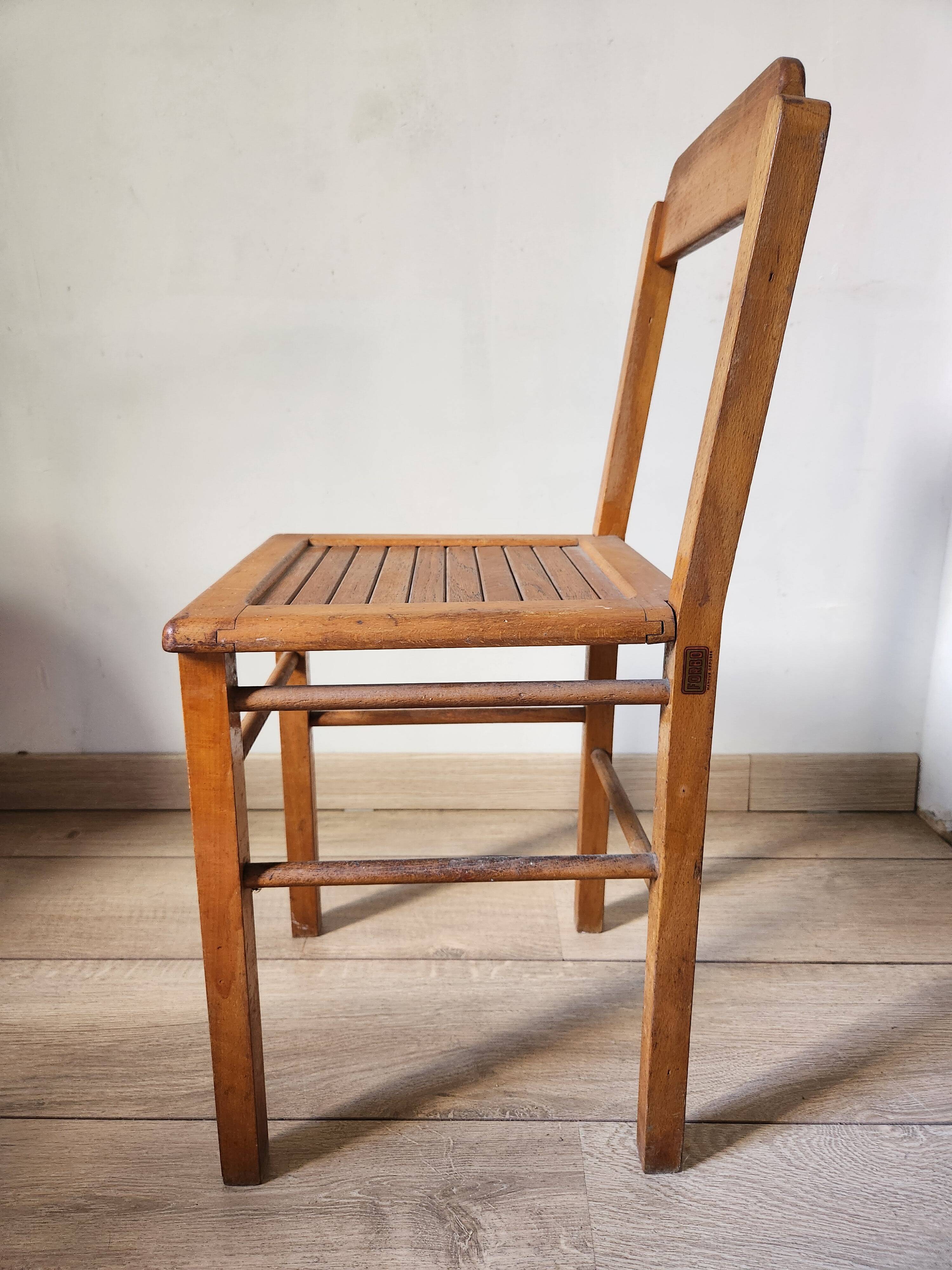 Vintage wooden children's chair