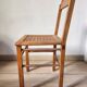 Chaise enfant vintage en bois