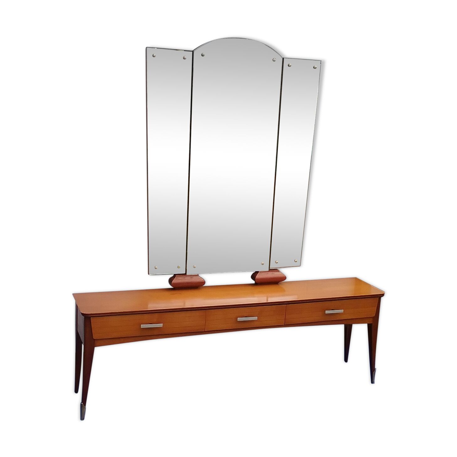 Vintage triptych console