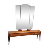 Console vintage triptyque