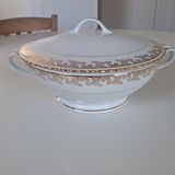 ADP ROYAL soup tureen gilded with gold Limoges porcelain