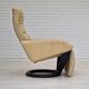 1980s, Danish design by Steen Ostergård for Bramin Møbler. "Action Recliner" relax chair.