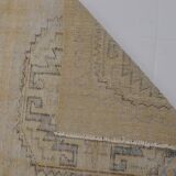 Oushak Antique Hallway Vintage Rug sku1930