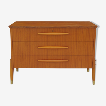 Commode scandinave en teck