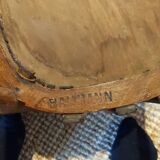Chaise en bois enfant Baumann signé