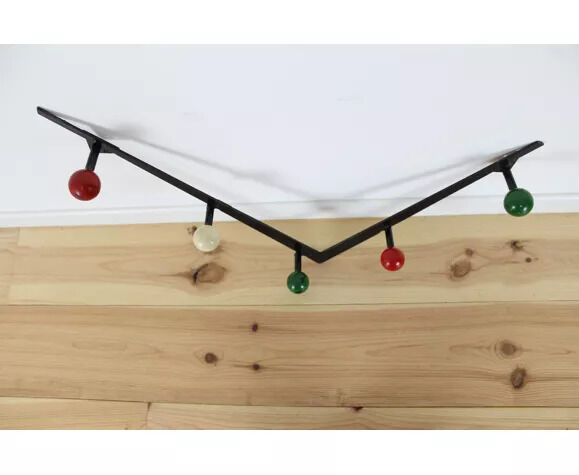 Wall coat rack hook structure V 50s