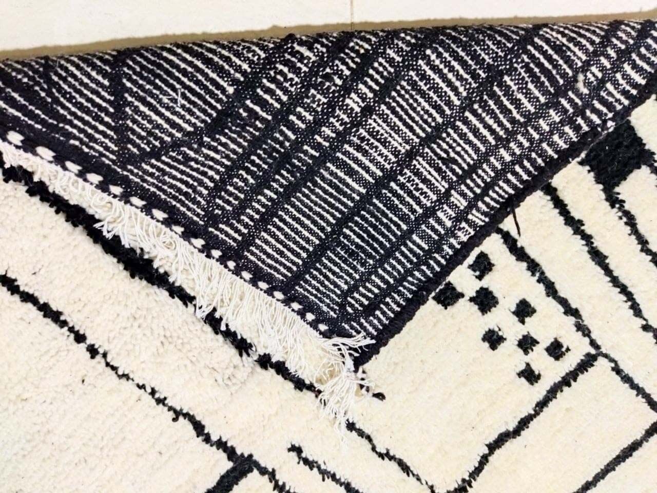 250x143cm Carpet Berbere Beni Ourain