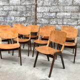 Series of 10 Thonet chairs