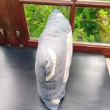 Linen and jouy cushion
