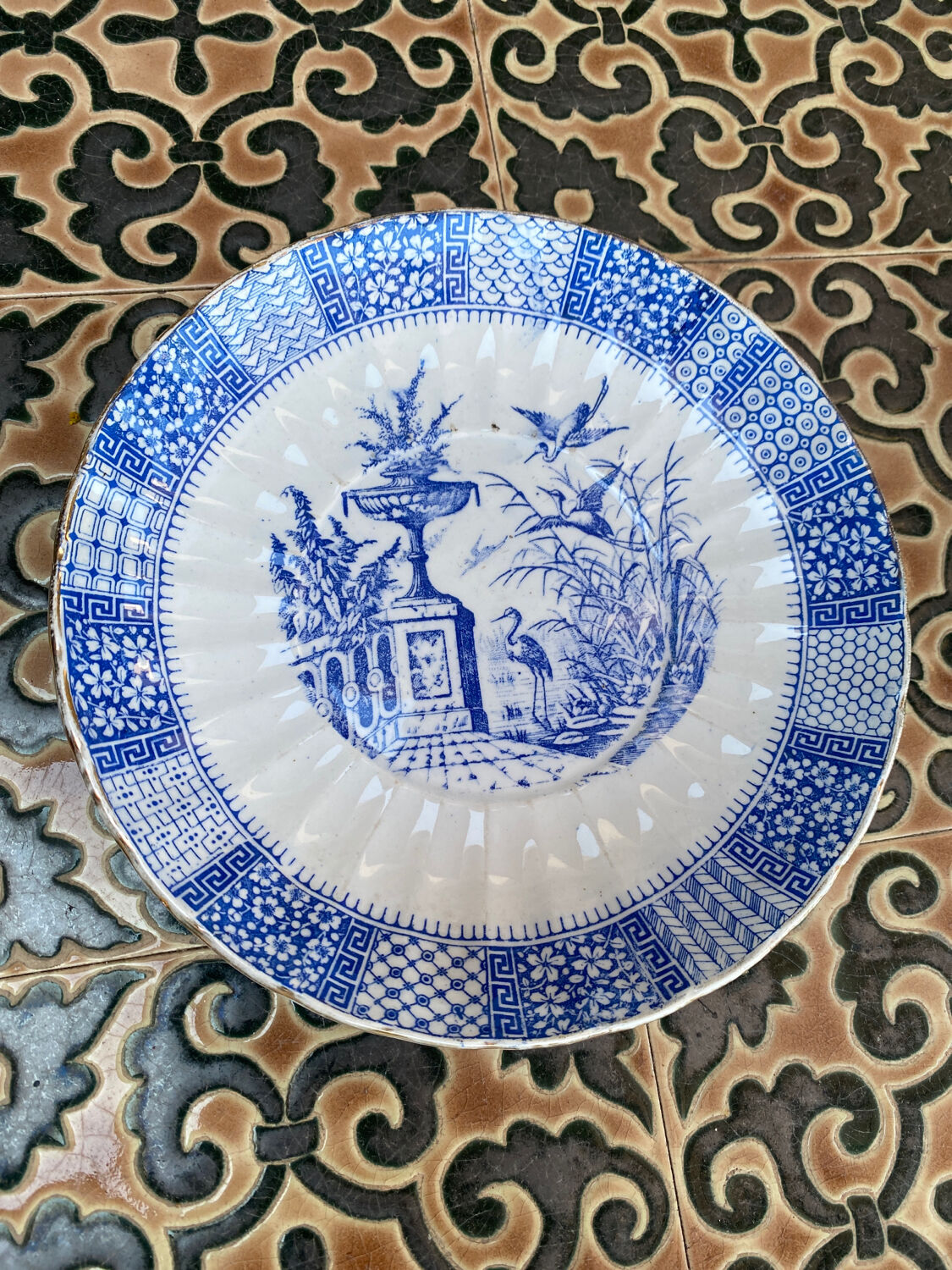 Cup and saucer Lunéville