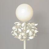 Sergio Terzani enamel laurel leaf floor tree lamp