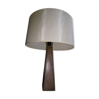 Lampe en cuir de Lisa Johansson-Pape design Finlandais années 50