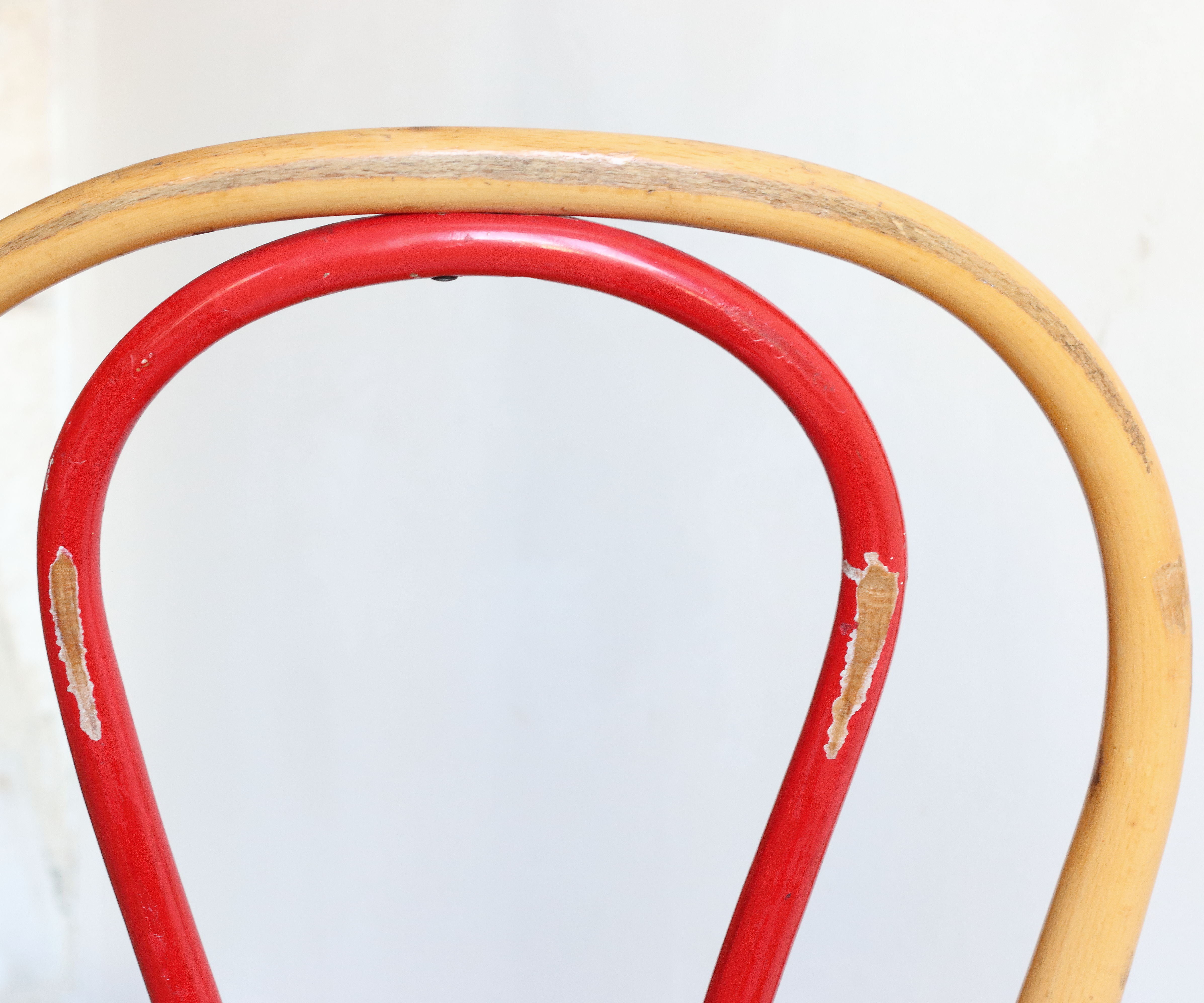 Chaise bistrot en bois courbé