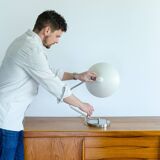 Office lamp, "model no. 8" by Clay Michie - Knoll Associates