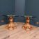 Paire de tables d'appoint de style régence