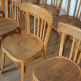 Set of 10 baumann bistro chairs