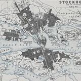 Antique Map of Sweden circa 1869 Keith Johnston Royal Atlas Hand coloured map