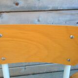 Duo of child school boy chairs