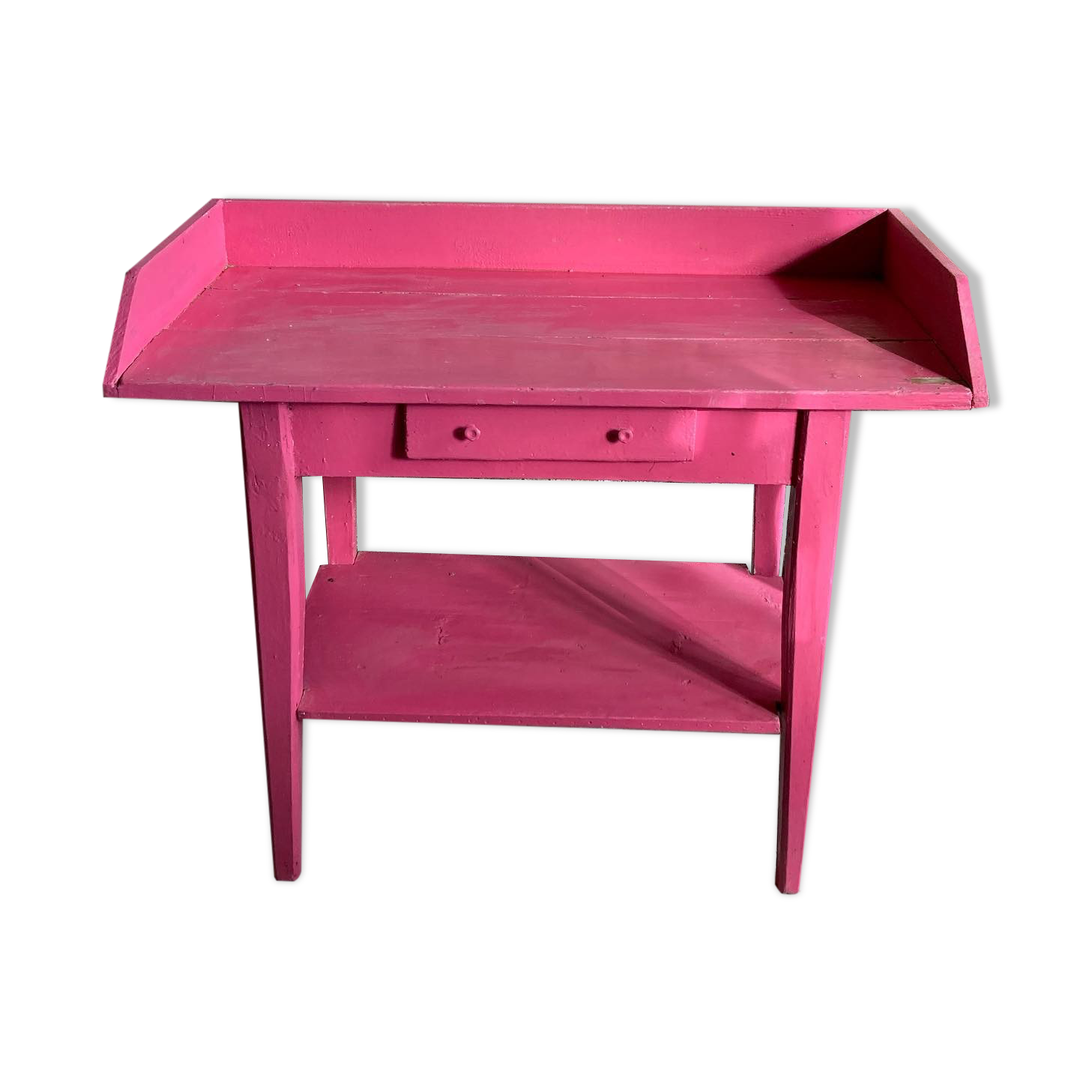Pink side table
