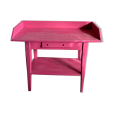 Pink side table