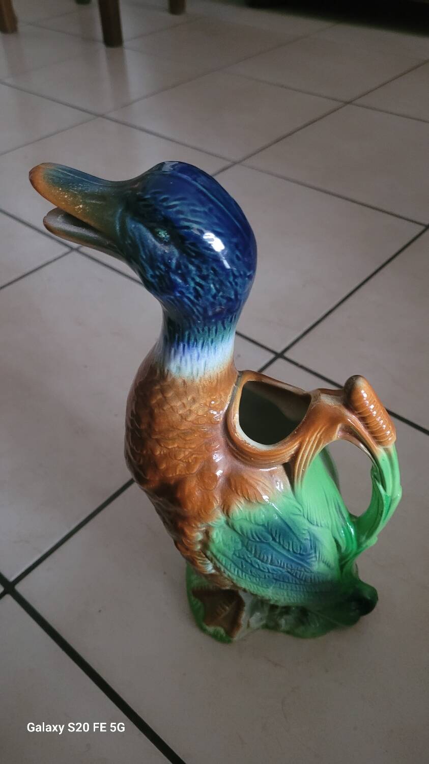 Duck pitcher