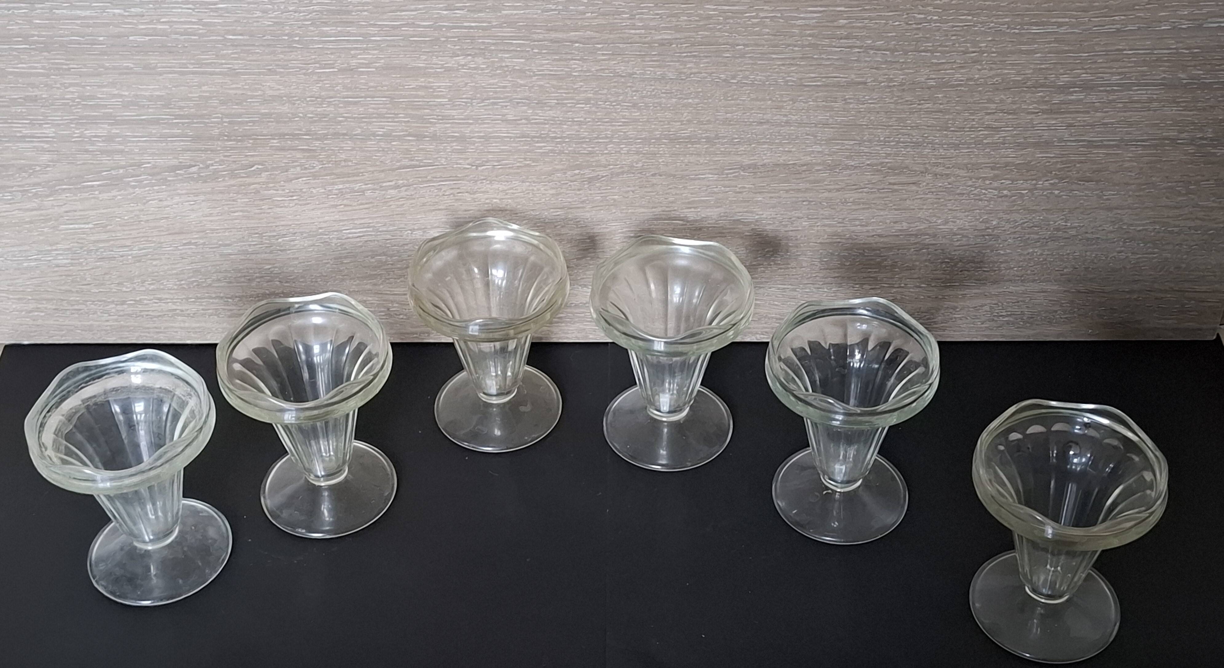 ice cream sundae - 6 pieces, 1980s