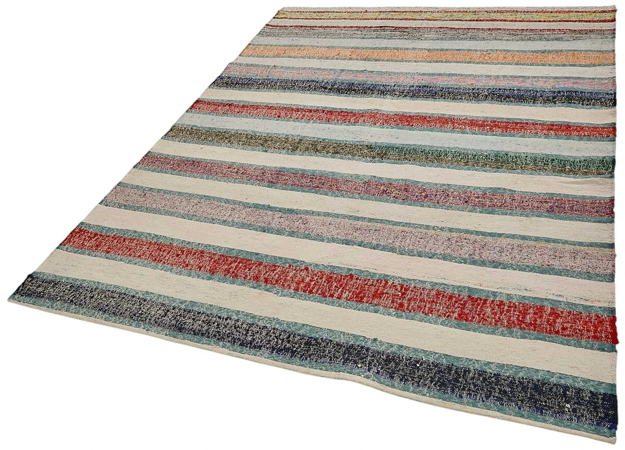 Turkish Handwoven Flatweave Chaput Kilim 180 cm x 247 cm