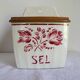 old salt box Faience st Amand Céranord France