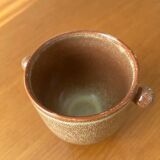 Vase vintage contemporain design terre cuite
