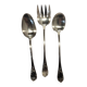 Christofle silver metal salad service mid-20th century