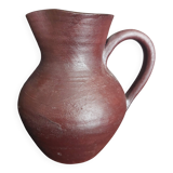 Stoneware pitcher, signature to be identified, 20th century