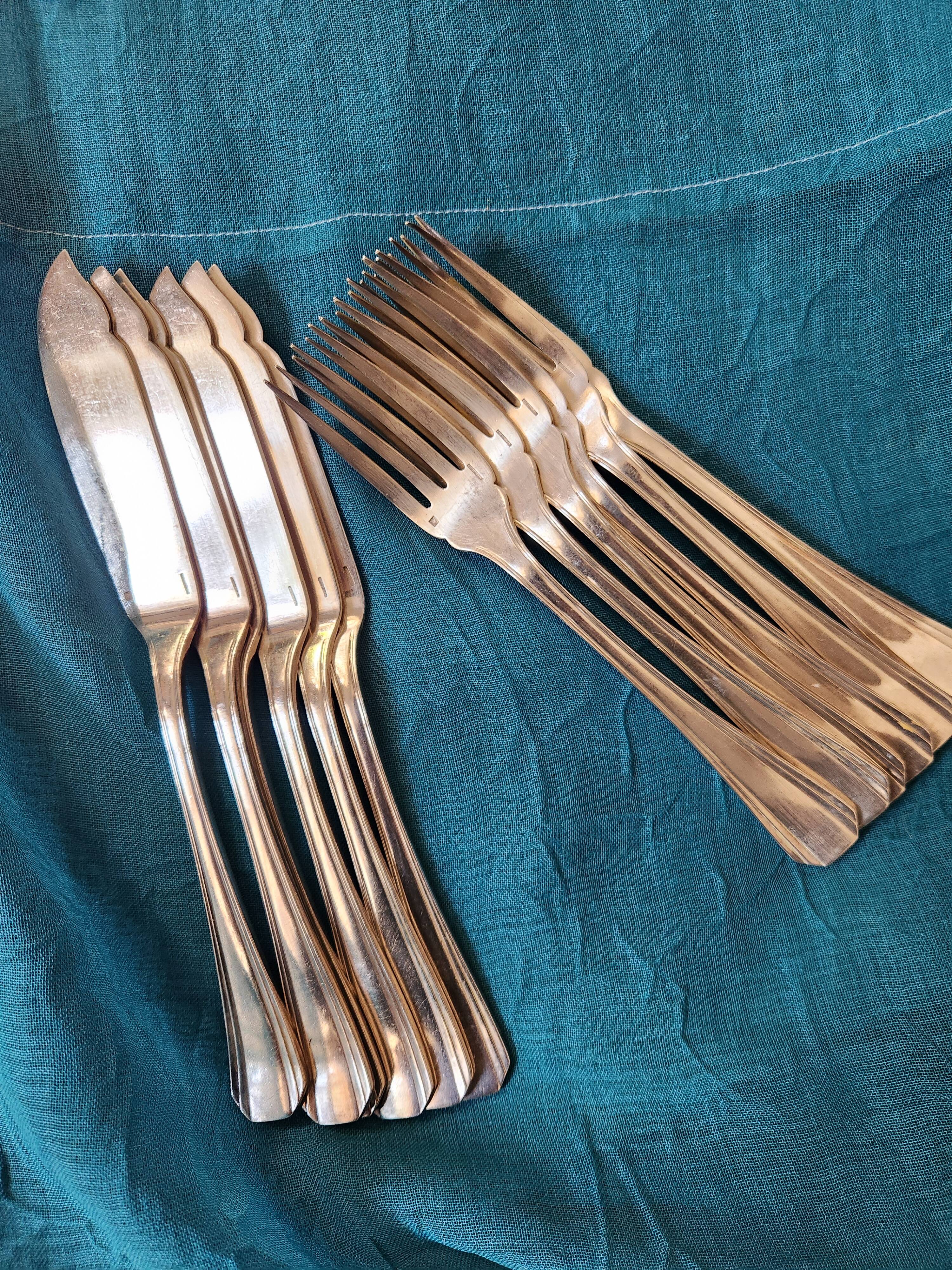 Ménagère "Boréal " Christofle 84 pièces
