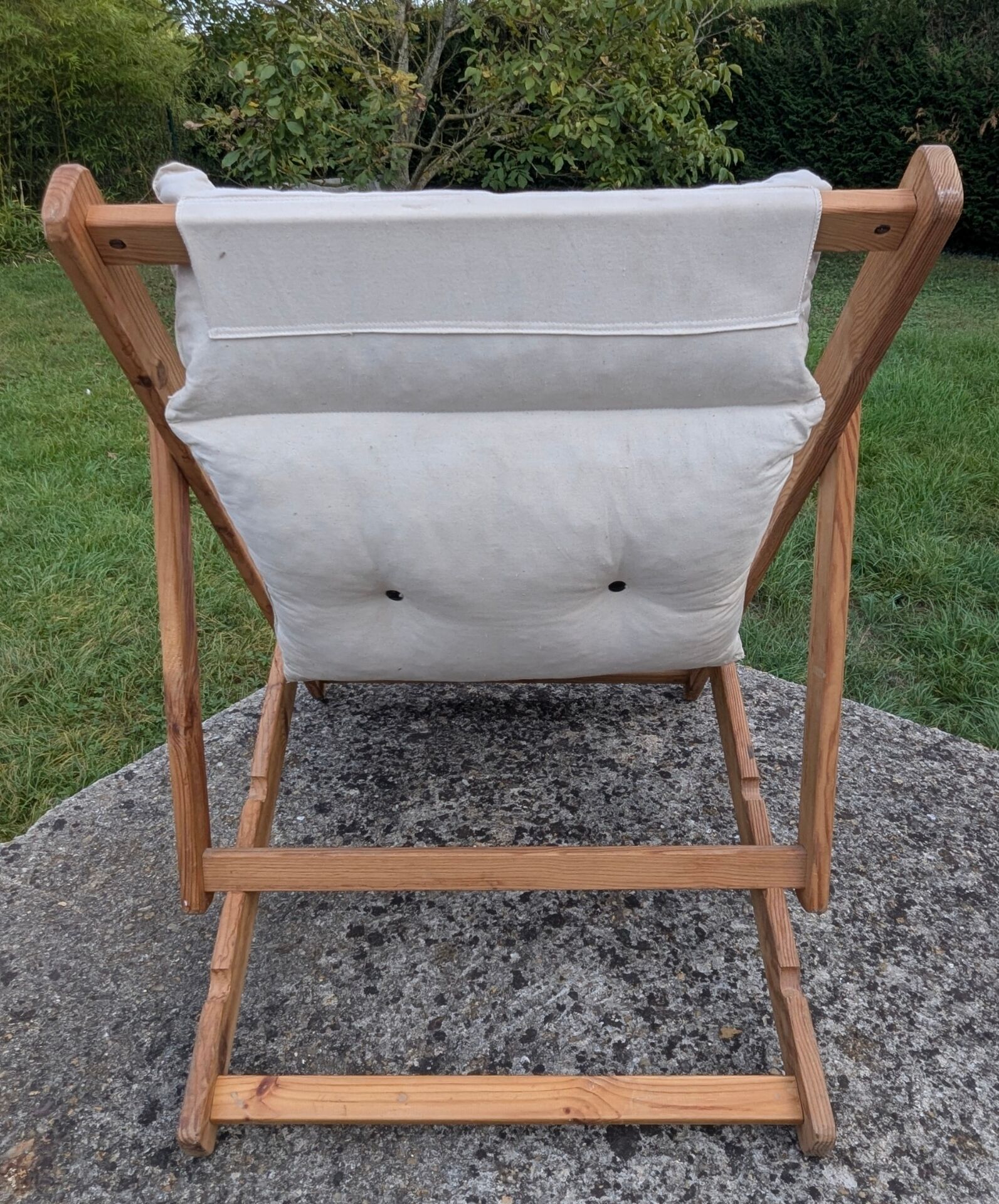 Adjustable Kon-Tiki armchair in pine by Gillis Lundgren for Ikea 70 80