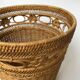 Basket rattan braided