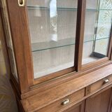 Oak display case