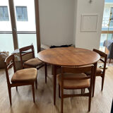 Scandinavian teak chair tables Nathan