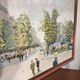 JC Perot: Large oil on canvas "Place Pigalle"