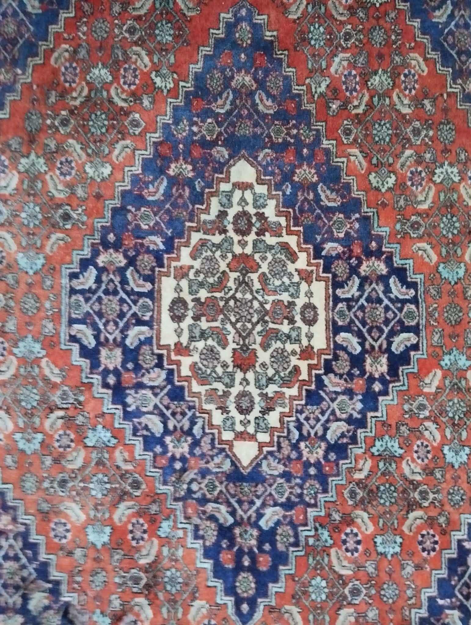 Tapis Persan Bidjar fait main 219x145cm