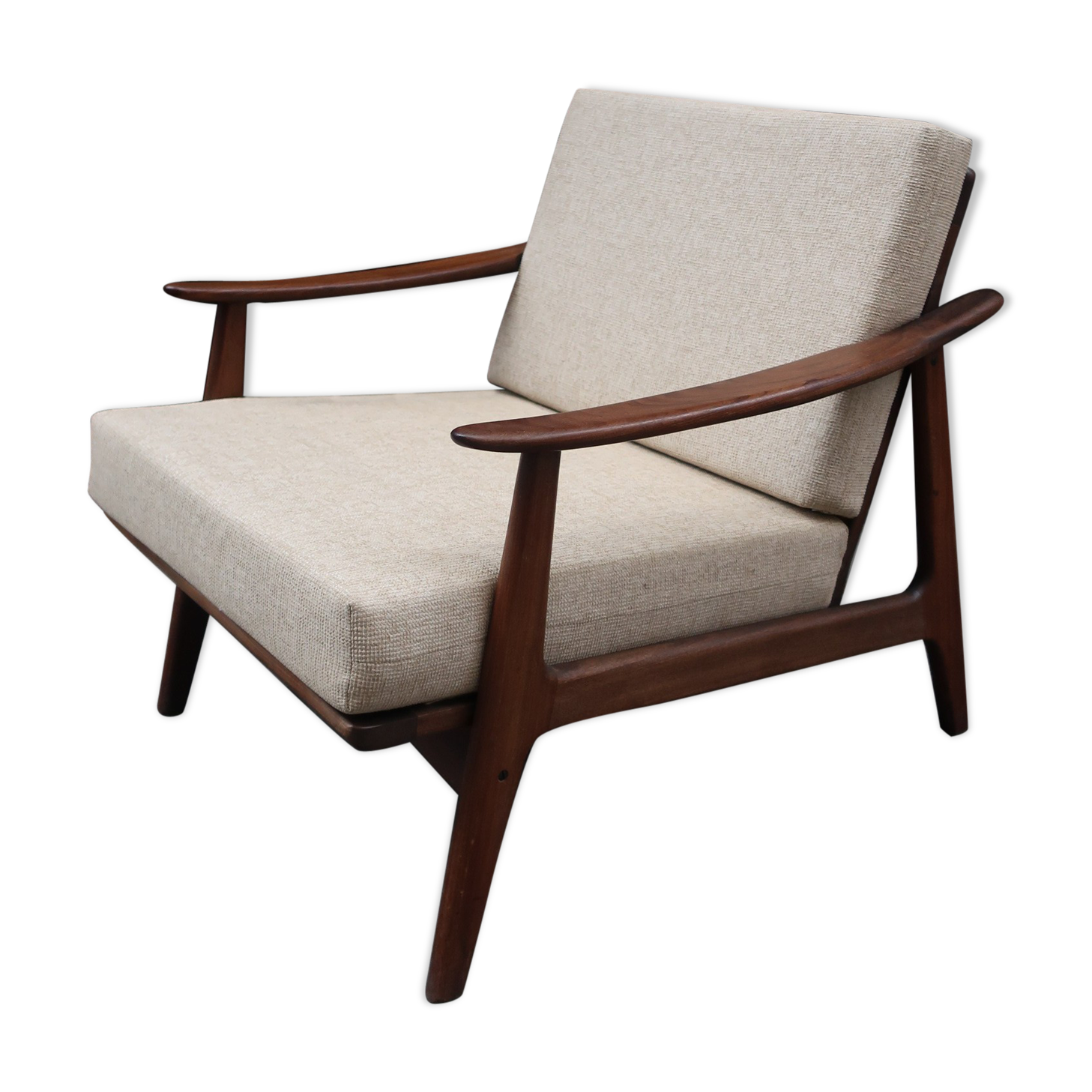 Danish teak armchair from the 60s