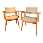 Fauteuils Debiève 1950s
