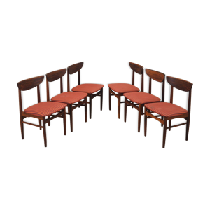 6 chaises danoises en