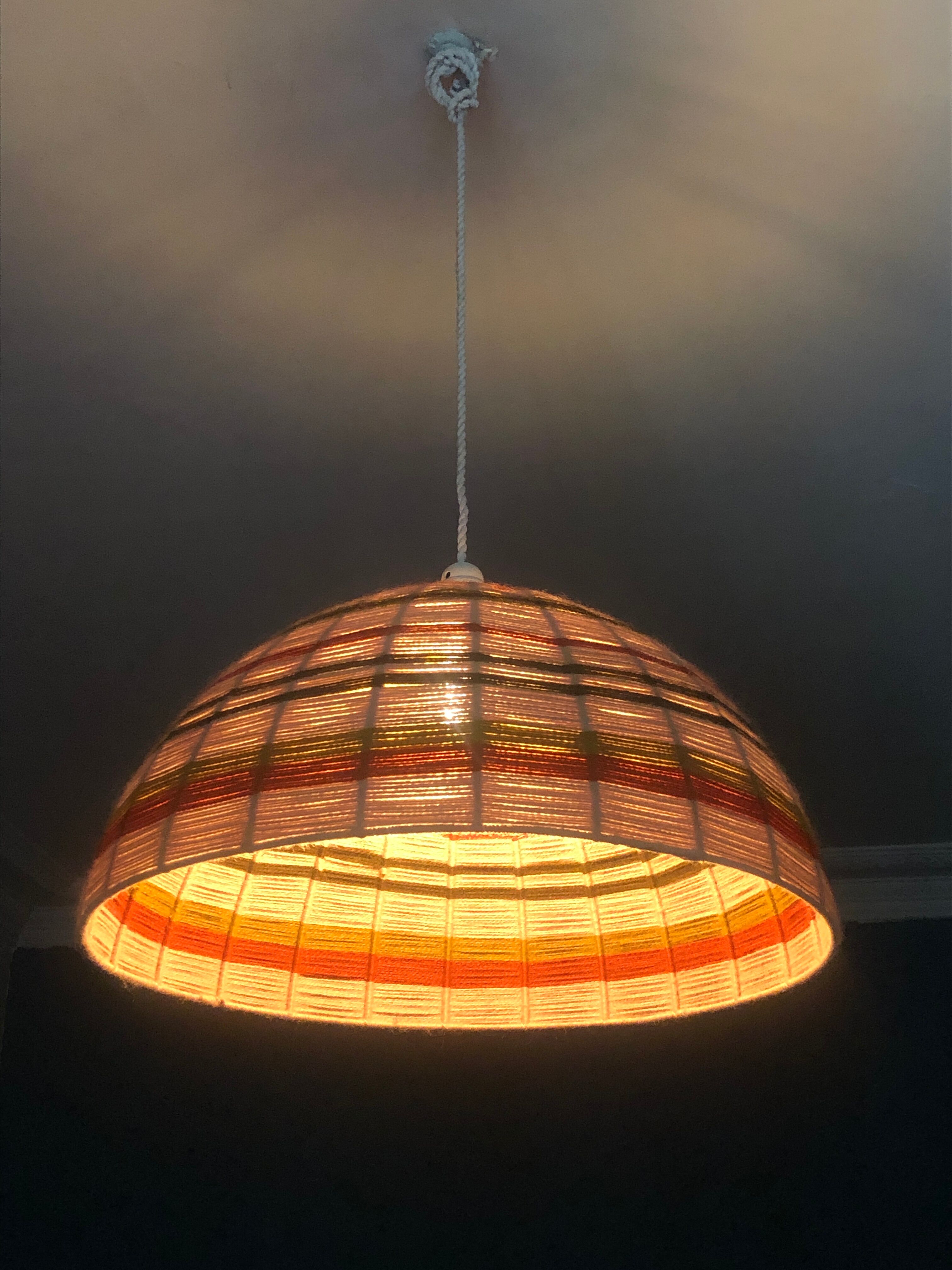 Original hanging lamp, seventies