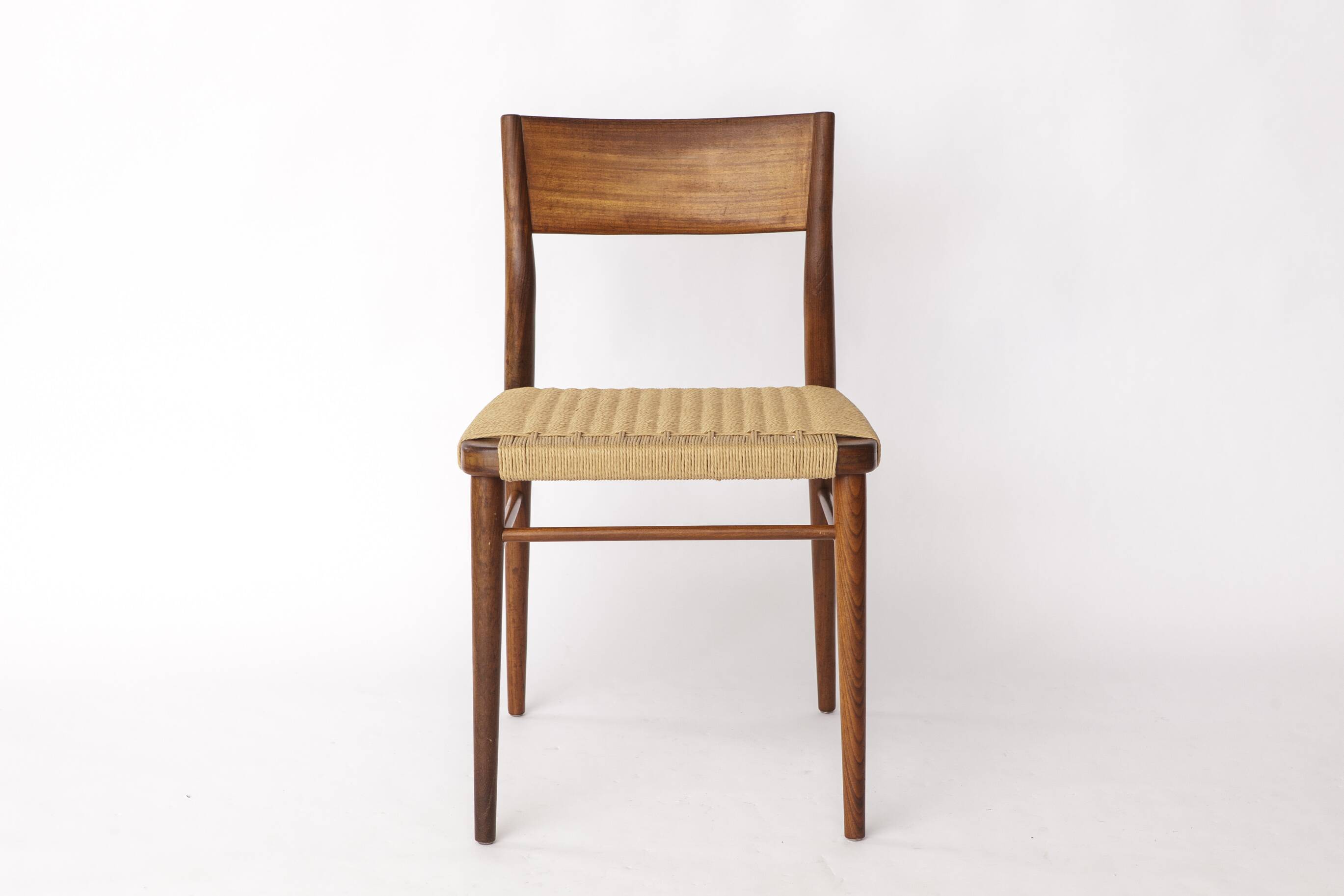 2 of 16 Teak Dining Chairs by Georg Leowald for Wilkhahn, Germany