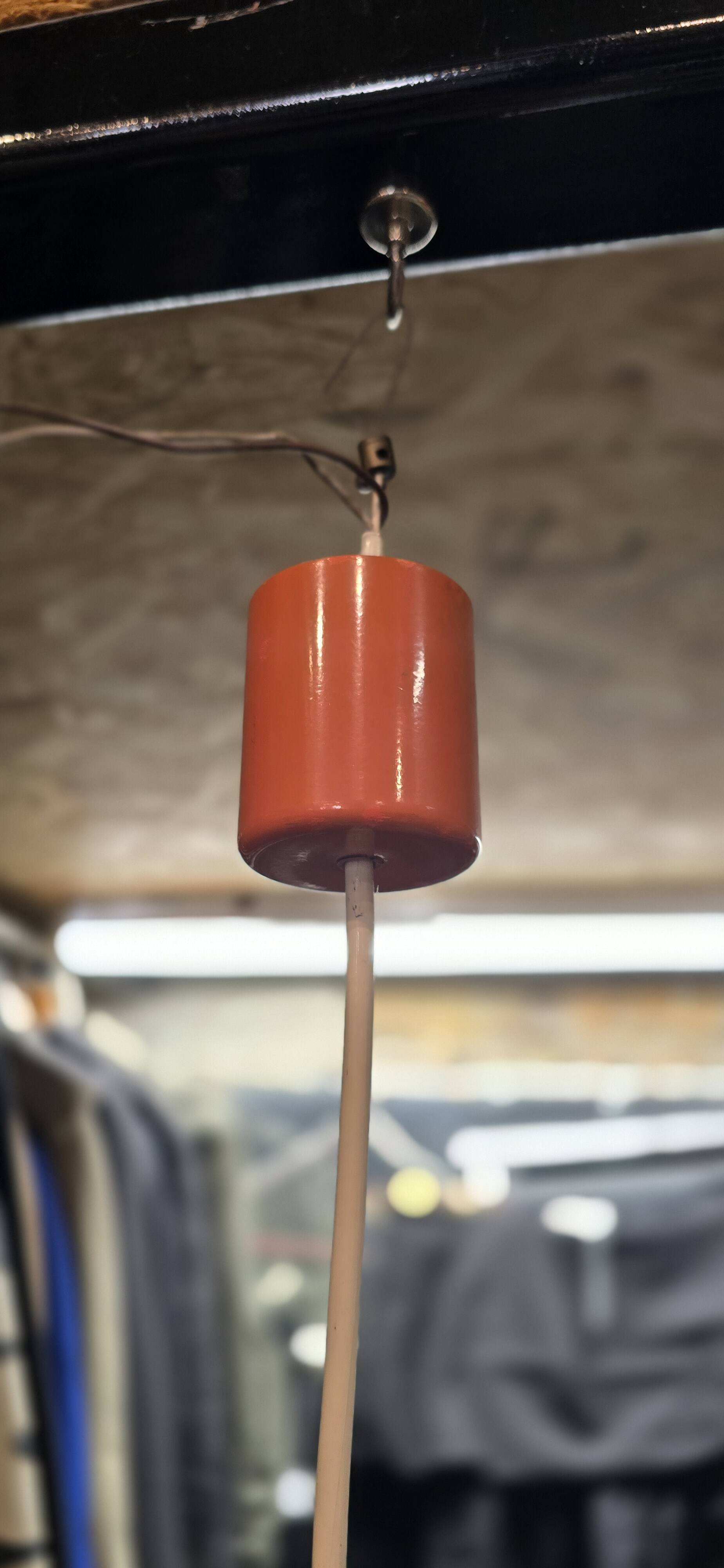 Vintage hanging chandelier 1970